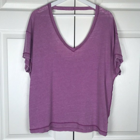 Free People We The Free All Mine Tee Pink NWT - Picture 2 of 5